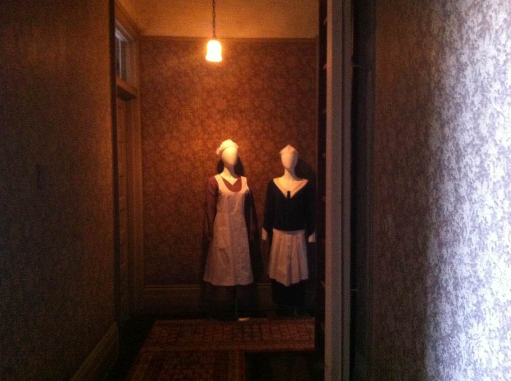 1920s maids uniforms, Spadina House, March 5, 2015